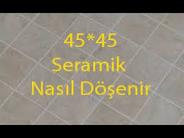 Ankara Fayans Ustasi Ramazan 45 45 Seramik Doseme Nasil Yapilir Youtube