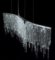 Cascading Waterfall Light Fixture Waterfall Chandelier Chandelier Hanging Lamp