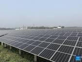 Planta de energía solar fotovoltaica construida en China brilla en ...