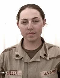 U.S. army reservist receives purple heart