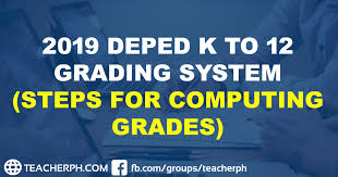 Deped K To 12 Grading System Steps For Computing Grades