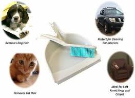 More buying choices $16.99 (2 used & new offers) Pet Hair Remover Dustpan And Rubber Hand Brush Dog Cat Hair Cleaning Broom Ebay