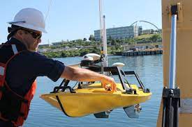 New Unmanned Surface Vehicles To Deliver Shoaler Depth Measurements For Noaa Nautical Charts Small Fishing Boats Diy Boat Noaa