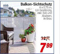 Balkon Sichtschutz Angebot Bei Centershop