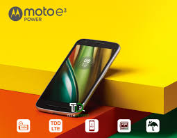 Motorola Moto e3 Power Image and Specs