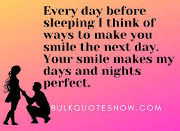 Sweet words for her to make her smile. 48 Good Night Quotes For Her From The Heart Bulk Quotes Now