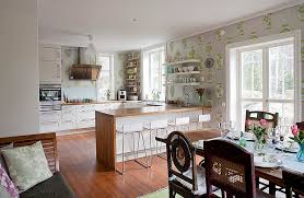 Some of us always talk and meet in the kitchen. Kitchen Wallpaper Ideas Wall Decor That Sticks