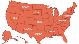 It appears parents chose to stick with the familiar during an unprecedented time. The Top 5 Baby Names Of Every Us State Namerology