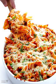 Chicken Parmesan Baked Ziti Gimme Some Oven Recipe Baked Ziti Recipe Ziti Recipes Fodmap Recipes
