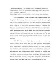 Kita menjalankan roda organisasi ini. Pidato Ketua Dpc Acara Pelantikan Pdf Archive