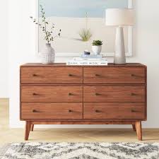Allmodern Seville 6 Drawer Double Dresser In 2020 Natural Wood Bedroom Furniture Double Dresser Furniture