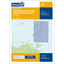 Imray B Series Charts B5 Martinique To Tobago And Barbados Passage Chart Charts And Publications