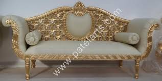 This sofa style is designed for comfort. 33 Handmade Wooden Sofa Design In India