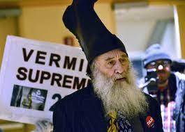 Boot Hatted Satirist Vermin Supreme Launches Mock Senate Bid