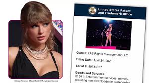 Taylor Swift Moves to Trademark Her Voice and Image as AI Threats Grow