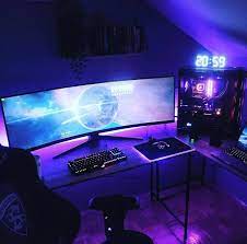 Battleroyale Pc Xboxone Minecraft Playstation Pes Cod Proevolutionsoccer 4k Gamingmonitor Video Game Room Design Video Game Rooms Gaming Desk Setup