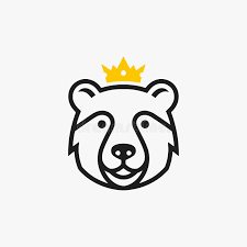 King Bear Stock Illustrations