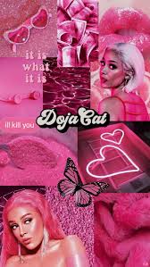 Here S Cute Wallpaper For Doja Cat I Don T Own Any Of These Images Cat Collage Cute Wallpapers Cat Aesthetic