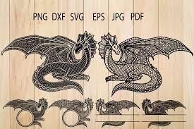 Download Dragon Zentangle Svg Dragon Svg Dragon Clipart 531766 Cut Files Design Bundles