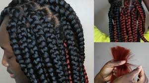 The braids are tighter to put on their own except the use of hair elastic. How To Jumbo Waistlength Box Braids For Beginners 2018 Very Detailed Updated Missvalarie Youtube
