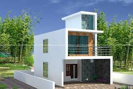Low Cost House On Box Style Design In 2020 Low Cost Housing House House Design
