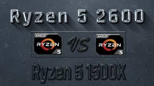 Amd ryzen 5 1500x 4 x 3,50 ghz, turbo 3,70 ghz (65w tdp). Ryzen 5 2600 Vs Ryzen 5 1500x Benchmarks Gaming Tests Review Comparison Youtube
