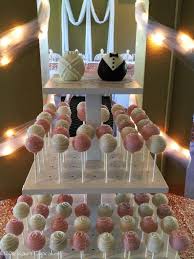 3 Tier Square Custom Made Cake Pop Stand Holds 192 Cake Etsy In 2020 Wedding Cake Pops Cake Pop Stands Cake Pop Displays