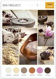 6 Spa Color Schemes That Communicate Wellbeing Solace Spa Colors Spa Treatment Room Spa Bathroom Colors