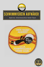 Ihre Individuellen Aufnaher Und Abzeichen Fur Schwimmvereine Erhalten Sie In Allen Gangigen Grossen Und Ausfuhrungen In Bester Schwimmverein Schwimmen Abzeichen
