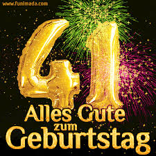 Geburtstag gb pics gbpicsonline bilder. Alles Gute Zum 41 Geburtstag Gold Feuerwerk Gif Bild Herunterladen Auf Funimada Com