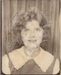 Mountain scene with school and Mt. Zion church in 1934