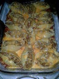 Large Shell Pasta Bake Recipes Food Stuffed Pasta Shells