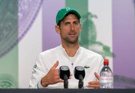 Es ist kein geheimnis, dass ich gold. Und Der Golden Slam Novak Djokovic Erwagt Verzicht Auf Olympia Tennisnet Com