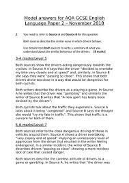 Click here to access a pack of five sample gcse english language papers (and here for an editable word version). 2018 English Language Paper 2 Question 5 Gcse Language Paper 2 How 2 Become Cambridge Igcse First Language English Is Designed For Learners Whose First Language Is English