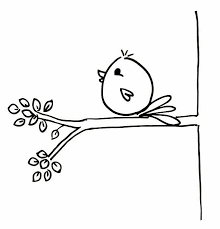 Cute Bird On Branch Drawing Pin By Dolores Benignus On Birds Cute Doodles Bird Drawings Bird Doodle