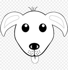 Dog 1 Face Grey Black White Line Animal Ing Sheet Dog Mask Clipart Black And White Png Image With Transparent Background Toppng