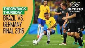 It is a newly industrialized country, with the largest share of global wealth in latin america. Brazil Vs Germany Full Match Men S Football Final Rio 2016 Throwback Thursday Youtube