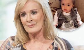 Coronation Street's Beverley Callard 'hasn't met her one-year-old  grandchild'.