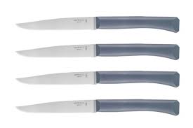 Créé en 1890, le couteau classique de savoie est ce qui a rendu opinel mondialement célèbre. Coffret 4 Couteaux De Table Opinel Bon Appetit 11cm