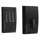 Encode Smart WiFi Deadbolt with Century Trim in Matte Black (BE489WB CEN 622) Schlage