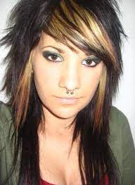 Emo Hairstyles For Girls Latest Popular Emo Girls Haircuts Pictures Pretty Designs Rocker Hair Haircuts For Long Hair Emo Hair