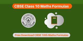 Denition of the trig functions. Cbse Class 10 Maths Formulas List Of Exclusive Chapter Wise Math Formulas