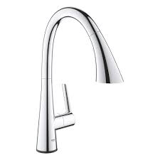 single handle pull down kitchen faucet