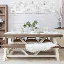 With this dining table, you can enjoy your dinner with families and friends, chat over the wine cup, or read your favorite books with a cup of coffee. Dorset Reclaimed Wood Extendable Trestle Table Reclaimed Wood Dining Table Reclaimed Wood Benches Solid Wood Dining Table