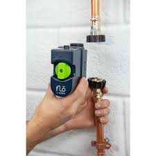 These detectors would be placed in areas of a home that have the highest risk of water damage, such as: Moen Flo By 0 75 In Water Leak Detector With Automatic Water Shut Off Valve 900 001 The Home Depot