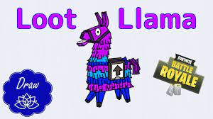 Step by step beginner drawing tutorial of the supply llama in fortnite. How To Draw Fortnite Loot Llama Sketch Book Fortnite Drawings