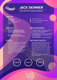 What to put in a cover letter. 2019 Graphic Design Resume On Behance