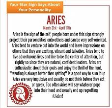 Your Star Sign Says About Your Personality 1 Aries March21 April19 Aries Zodiac Quotes Aries Quotes Aries Zodiac Facts