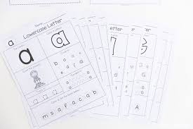 Learn how to pronounce each letter in the russian alphabet, which follows the principle of one letter, one sound. the russian alphabet is based on cyrillic and glagolitic scripts, which were developed from byzantine greek in order to faci. Printable Alphabet Worksheets To Turn Into A Workbook Fun With Mama