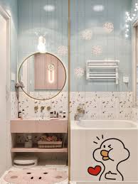 Badezimmer japanisch, badezimmer japanisch gestalten, badezimmer japanischer stil, japanisches badezimmer bauen, japanisches. Leben In Einem Marchen Mit Diesem Badezimmer In Macaron Farbe